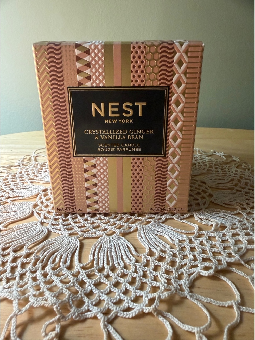 NEST New York Crystallized Ginger & Vanilla Bean Scented Candle